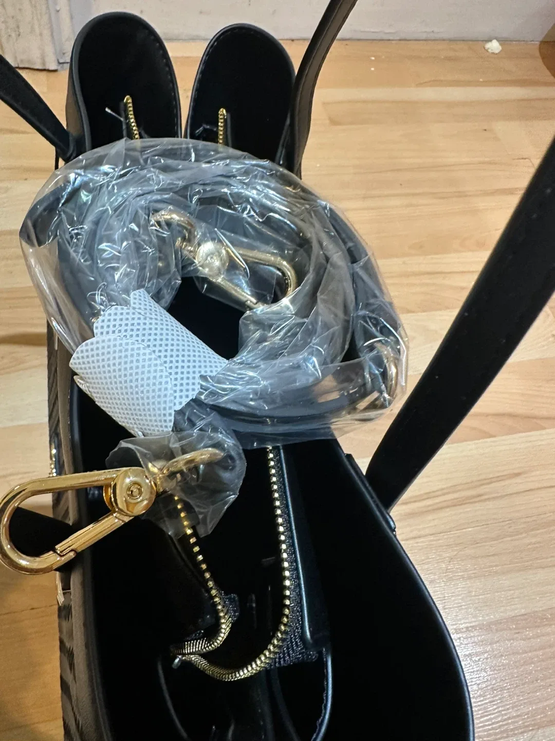 Dune London Black Tote Bag image indicator(6)