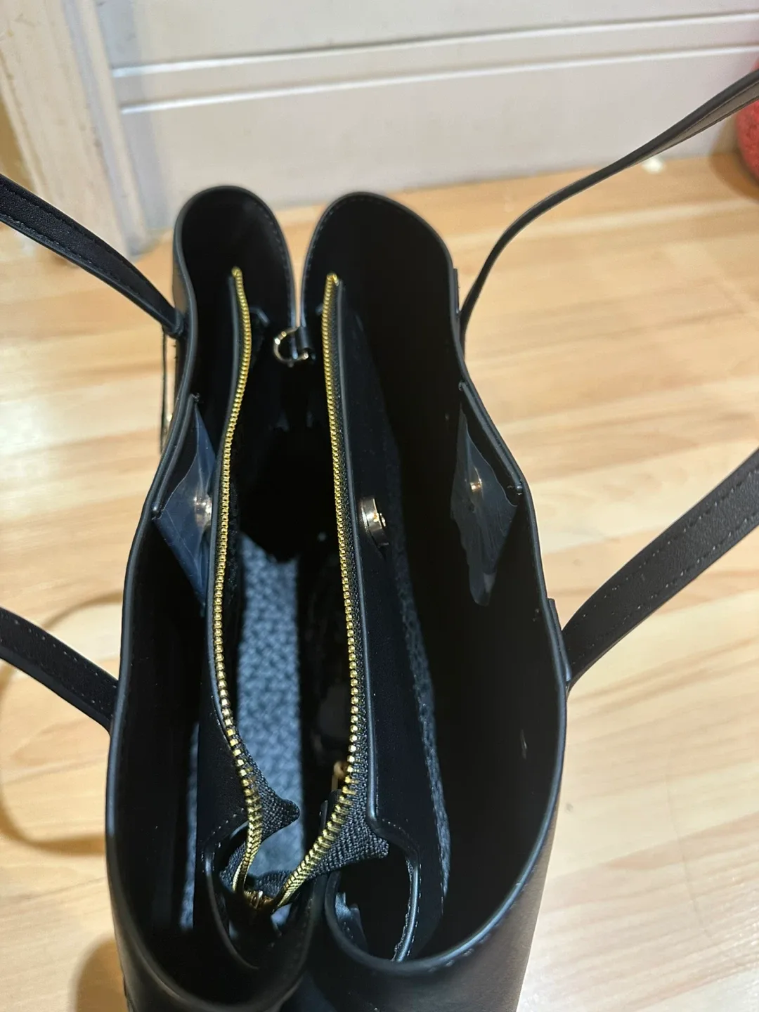 Dune London Black Tote Bag image indicator(9)