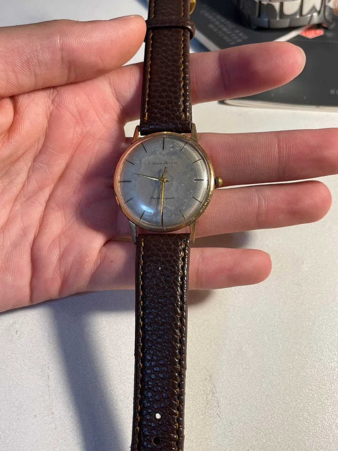 Vintage watch CITIZEN DELUXE mens watch thumbnail