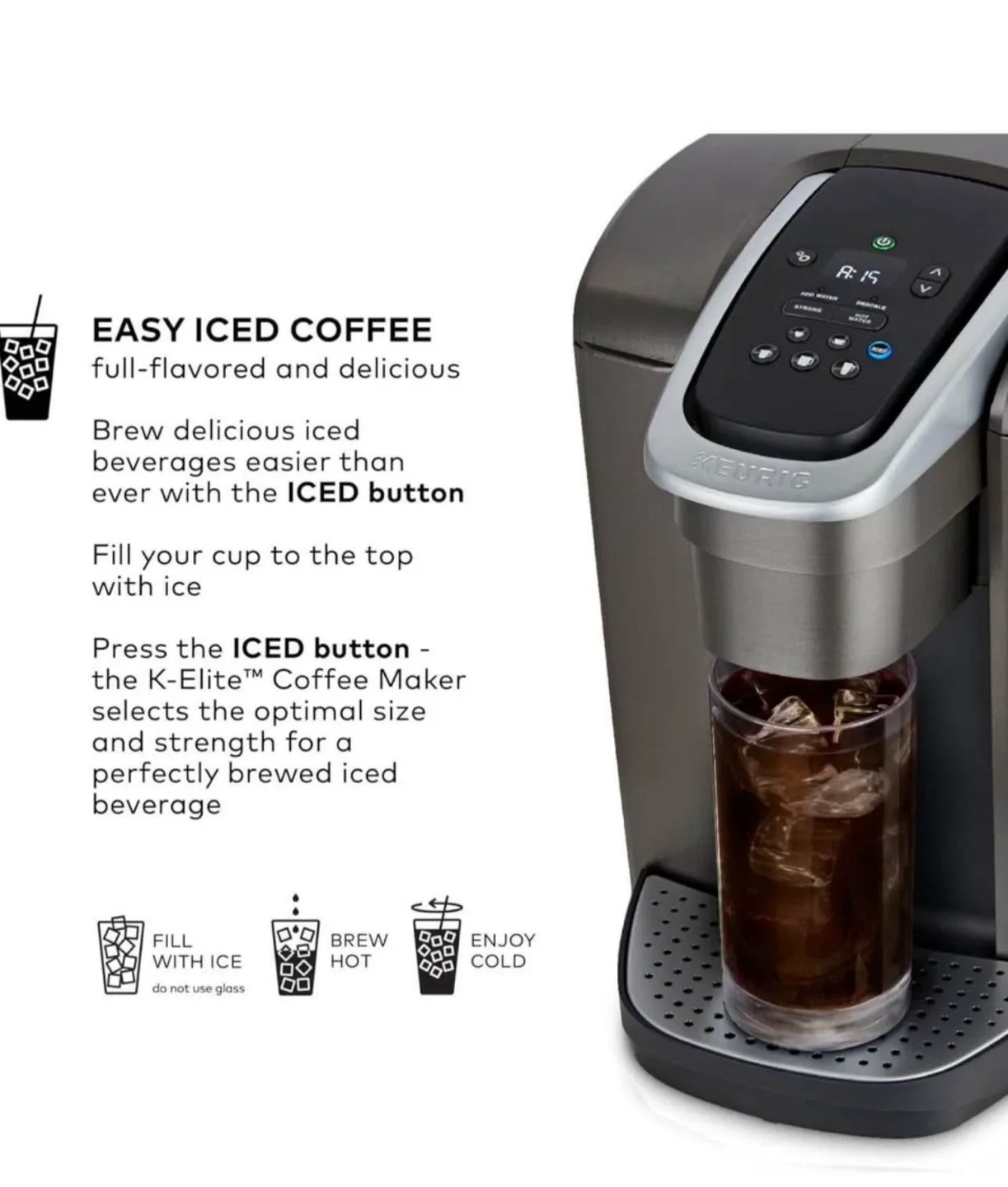 Keurig K-Elite Single Serve Coffee Maker image indicator(5)