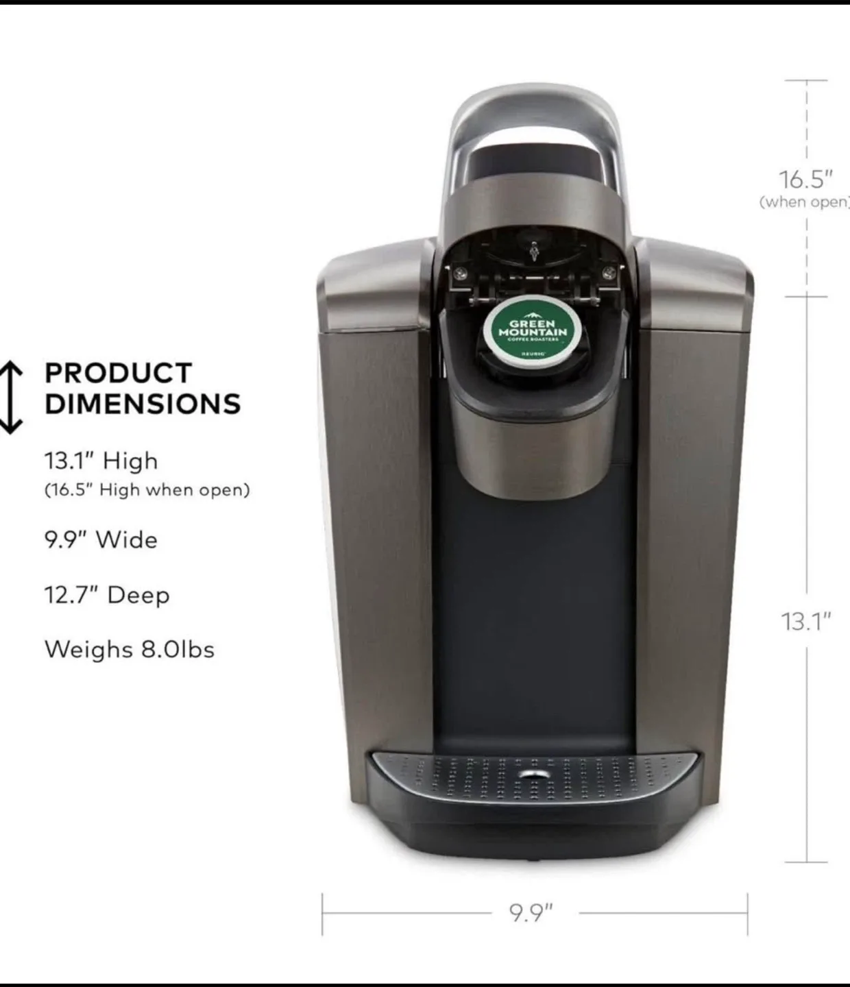 Keurig K-Elite Single Serve Coffee Maker image indicator(9)
