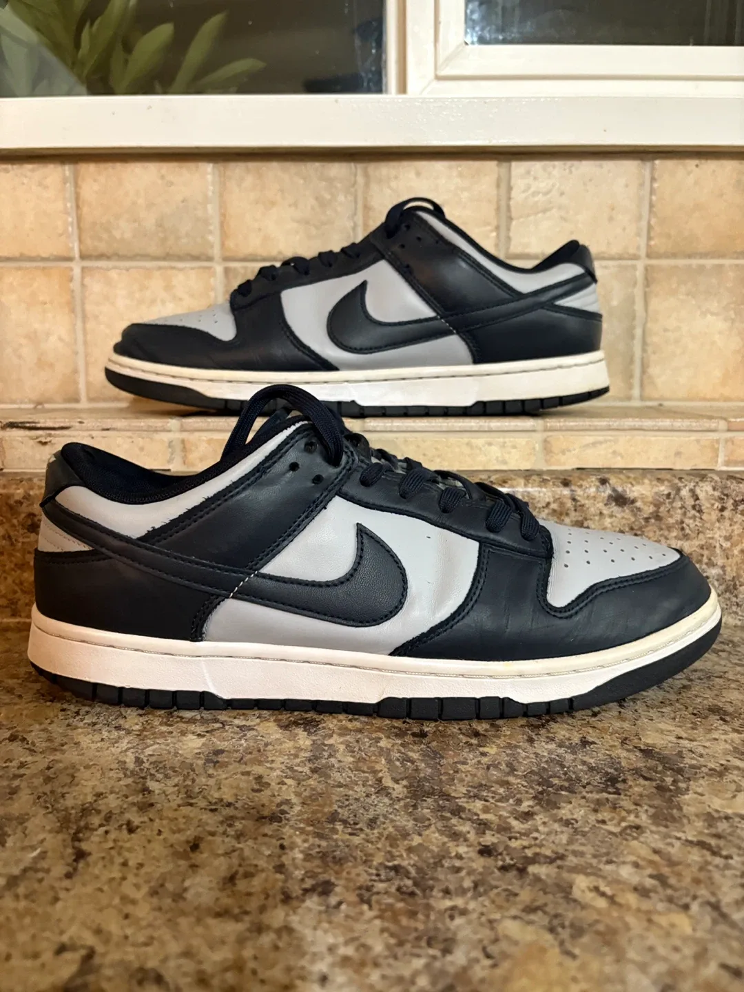 Nike Dunk Low Grey/Navy thumbnail