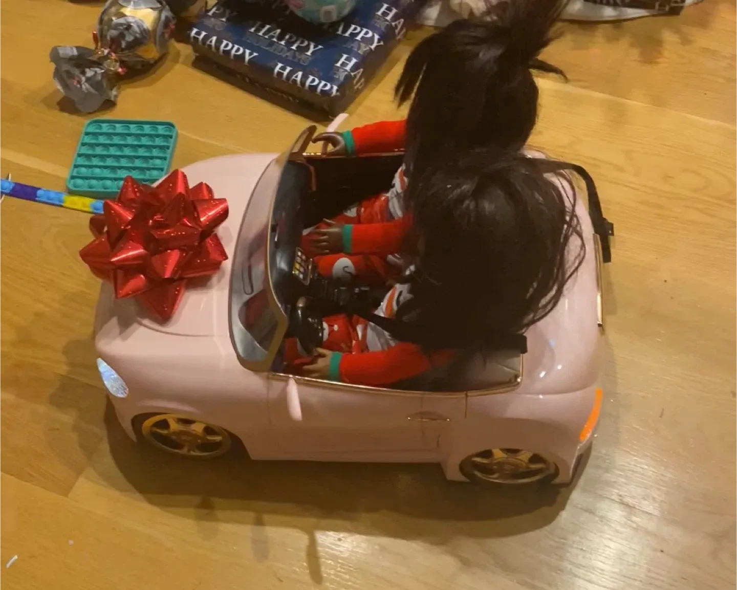 American Girl Pink Convertible Car image indicator(2)