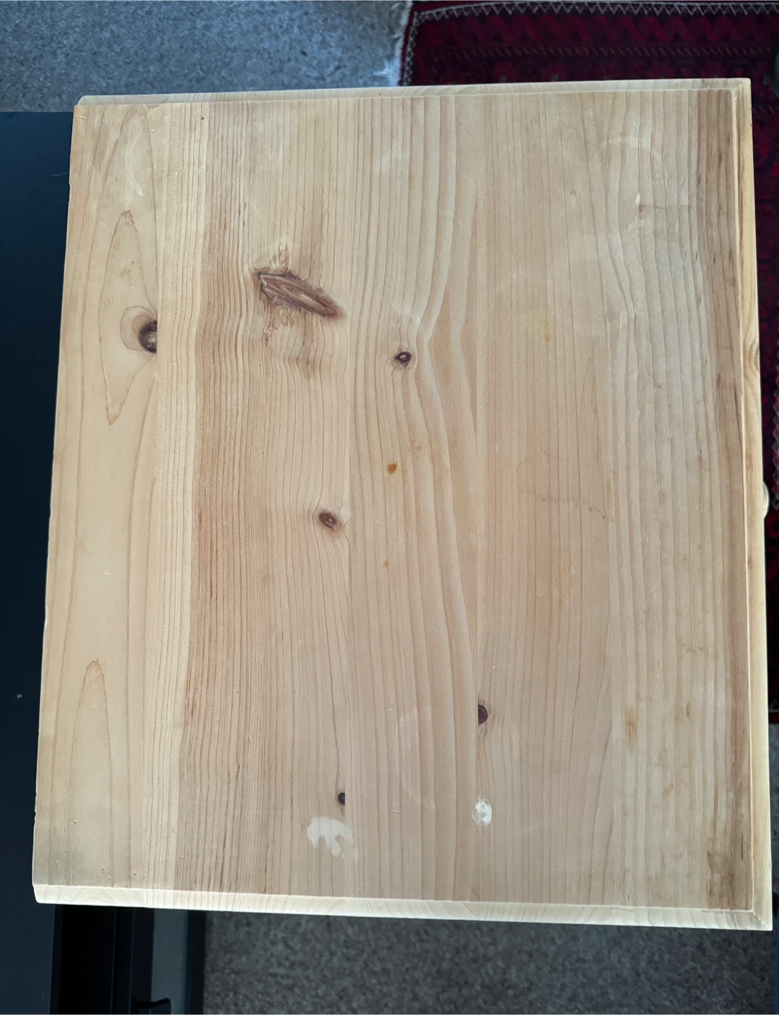 Wooden 3-Drawer Bedside Table - photo 5