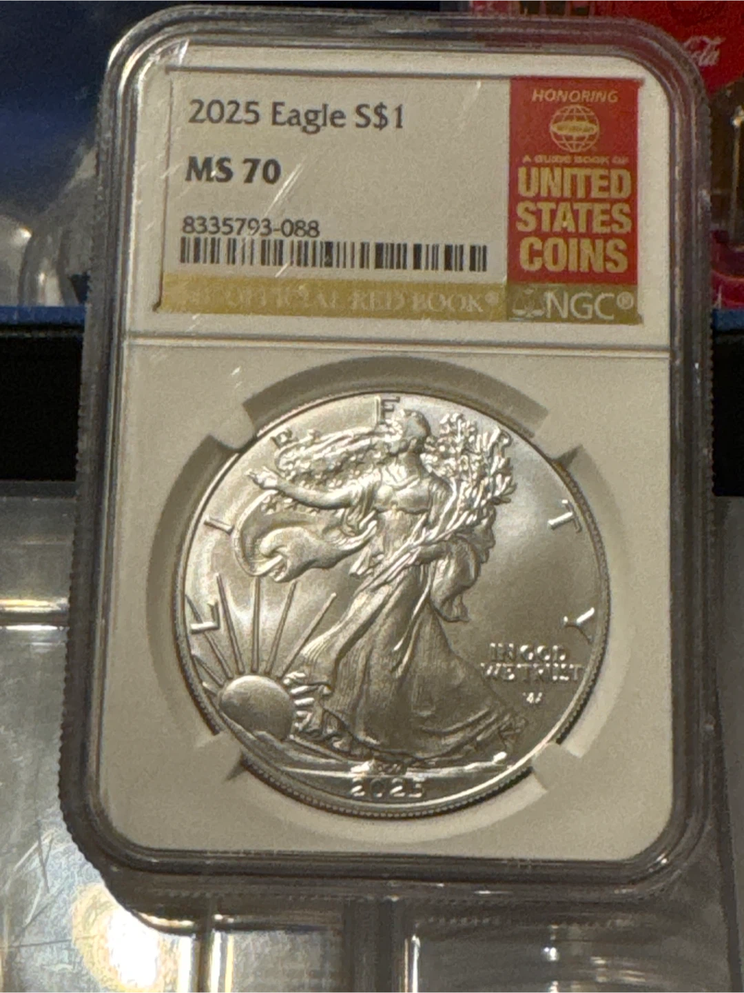 2025 Eagle S$1 MS 70 United States Coin