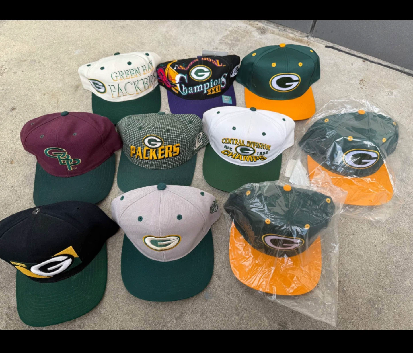 Green Bay Packers Hats - Assorted Styles