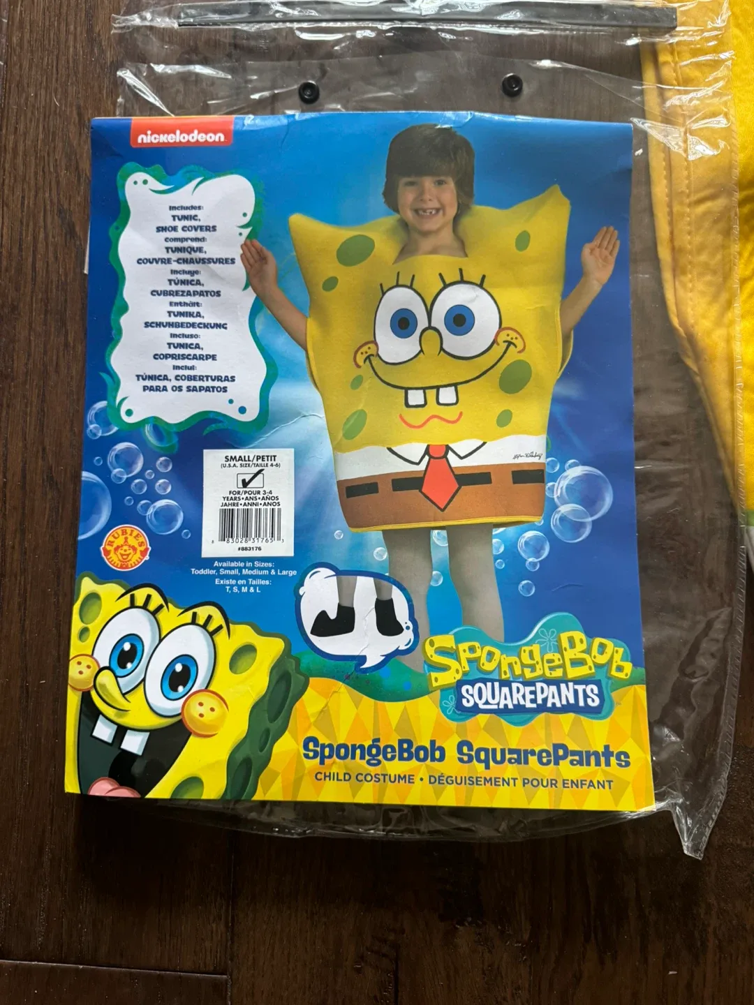 SpongeBob SquarePants Child Costume - Small thumbnail