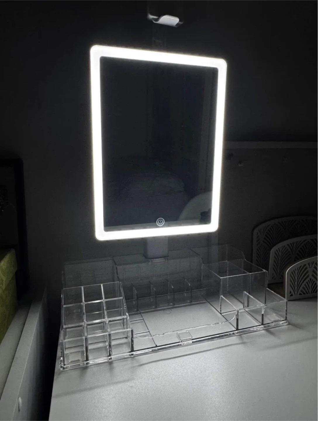 LED Vanity Mirror with Organizer thumbnail