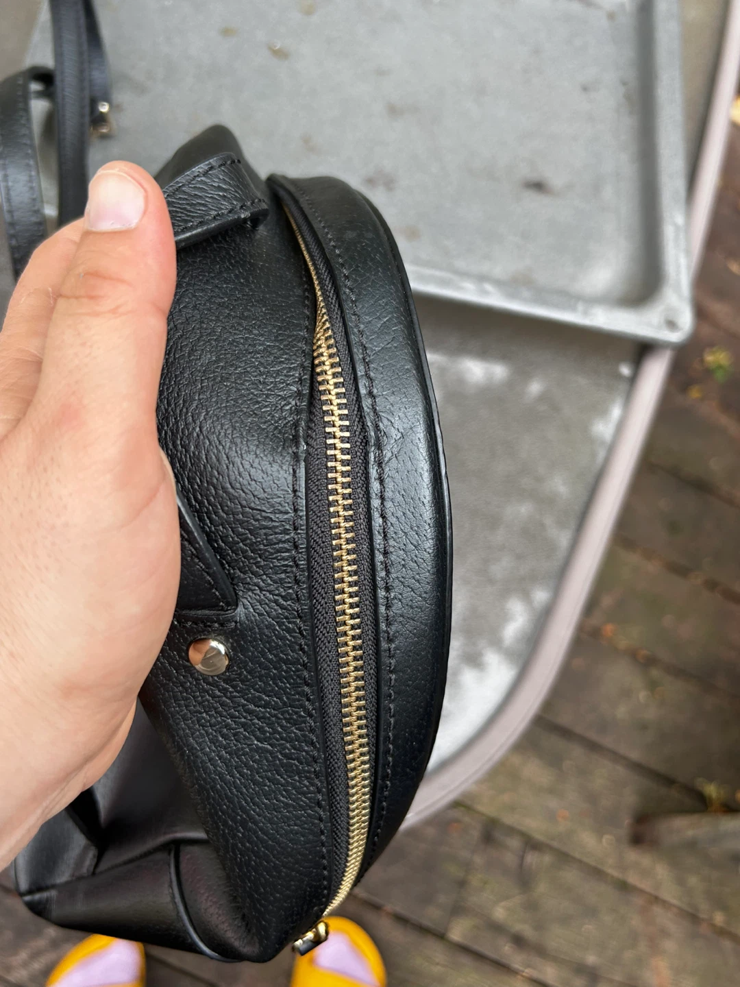 Kate Spade Black Leather Backpack - photo 3