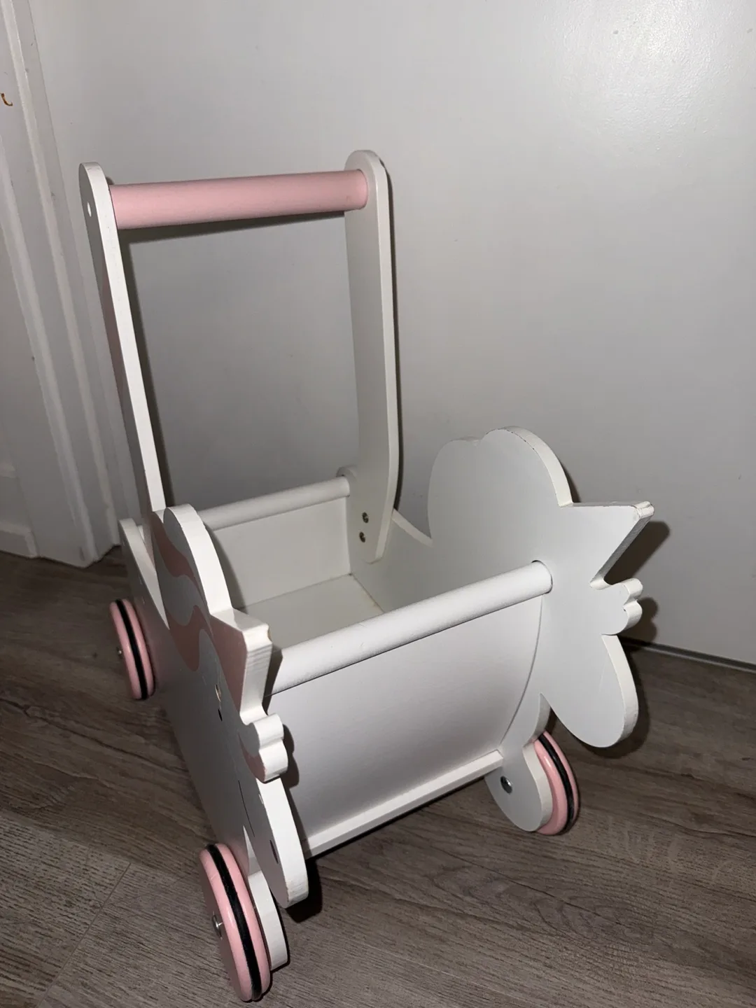 Moover Unicorn Baby Walker - White & Pink image indicator(2)