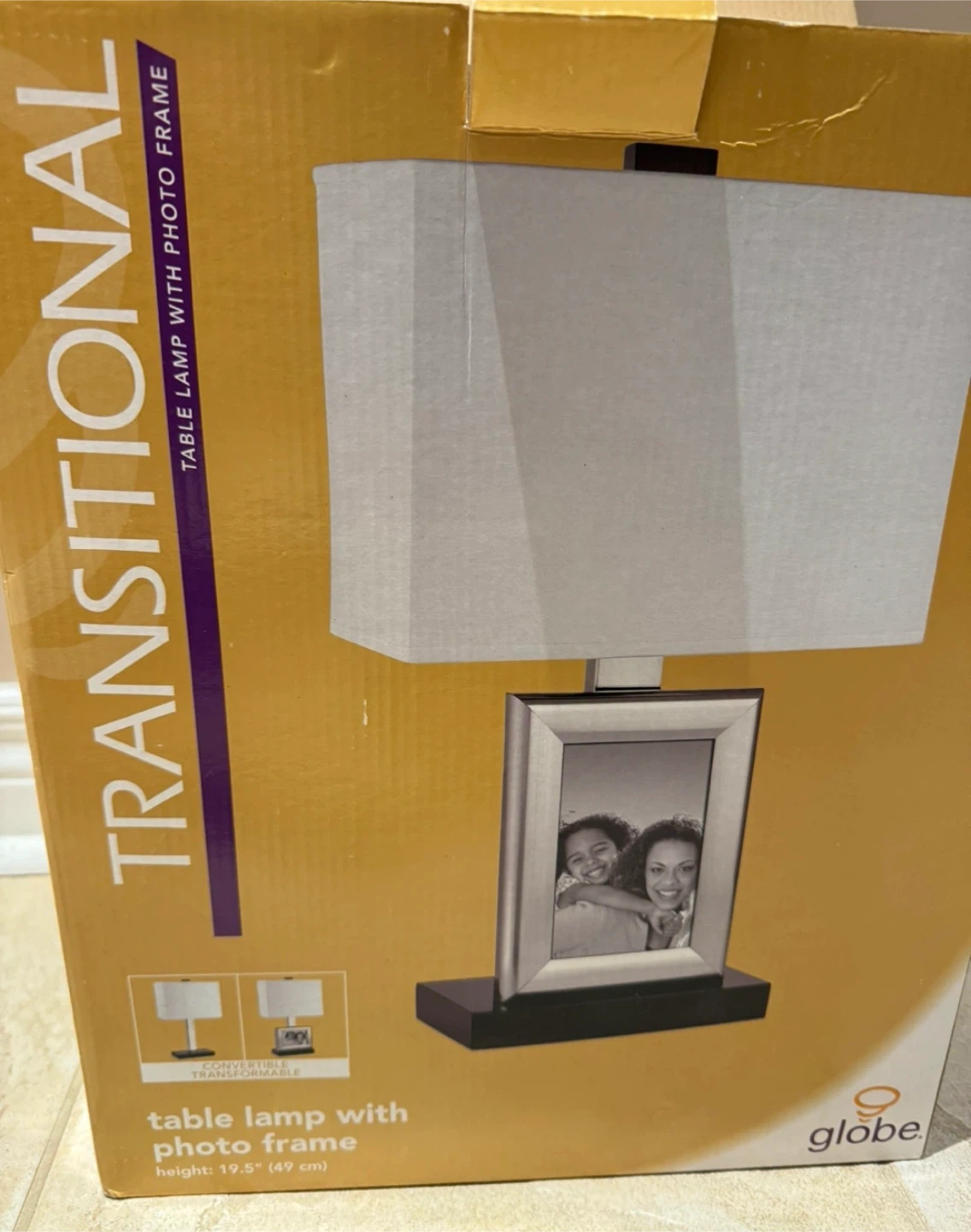 BNIB - Picture Frame Lamp