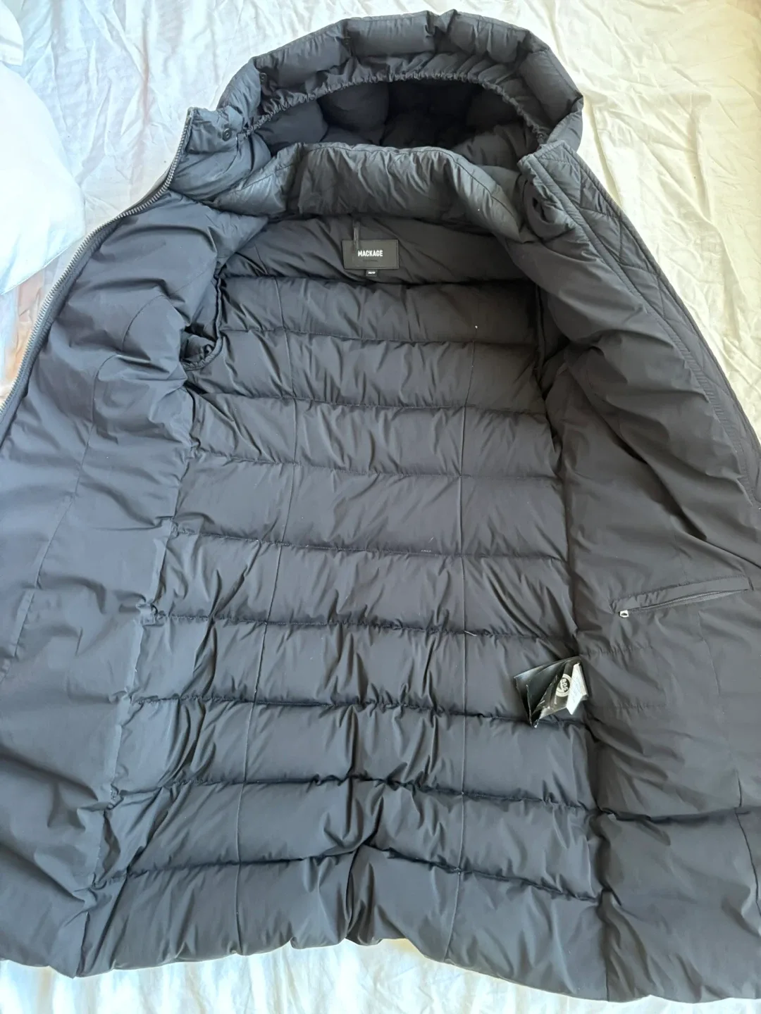 Mackage Down Puffer Coat - Black, Size XS thumbnail