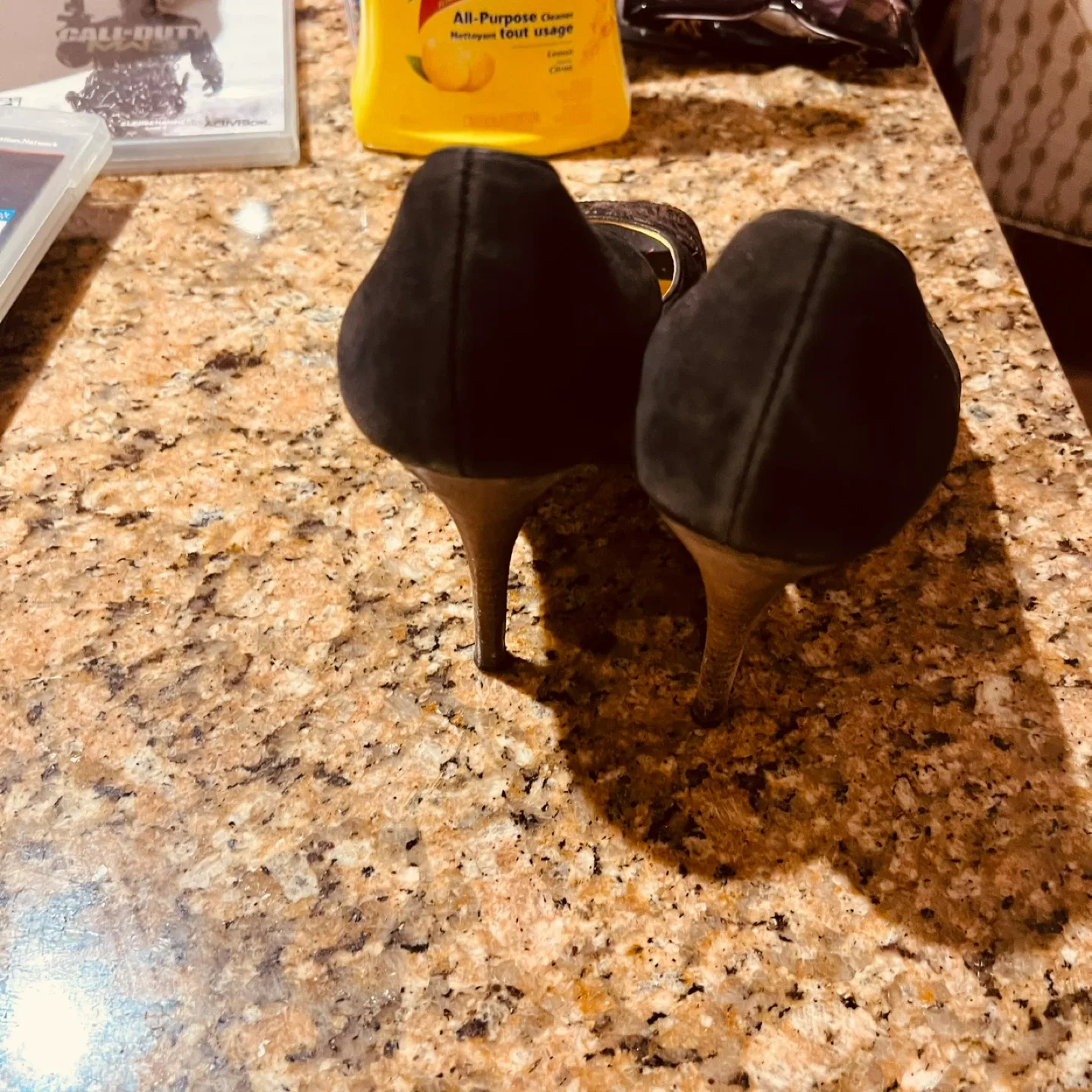 Guess by Marciano Black Heels, Size 8 image indicator(2)