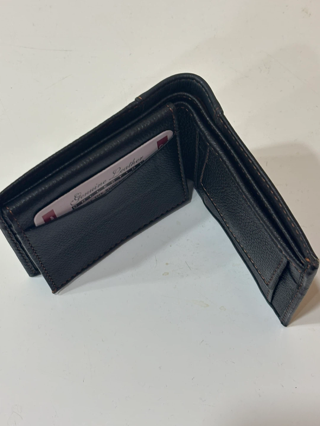 Black Leather Wallet - photo 2