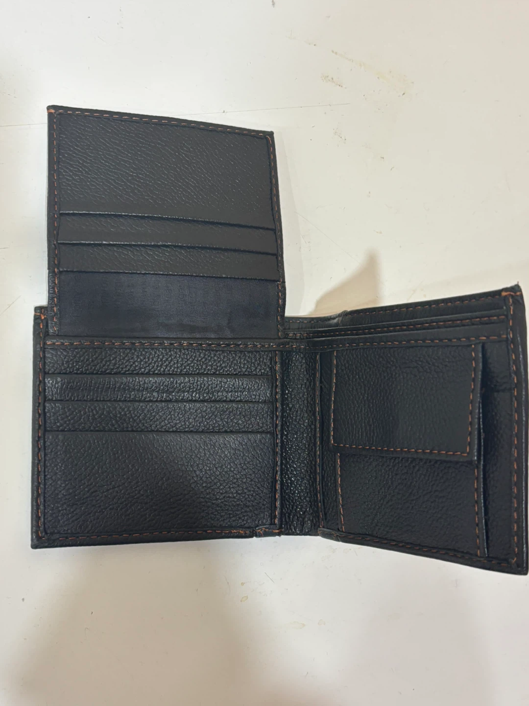 Black Leather Wallet - photo 4