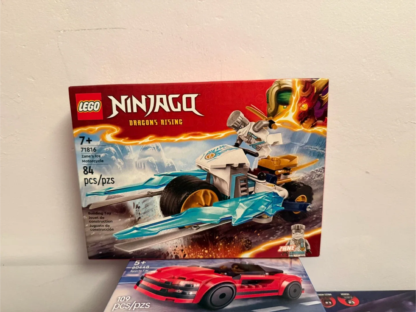 LEGO Ninjago 71816 Zane's Ice Motorcycle - New! thumbnail