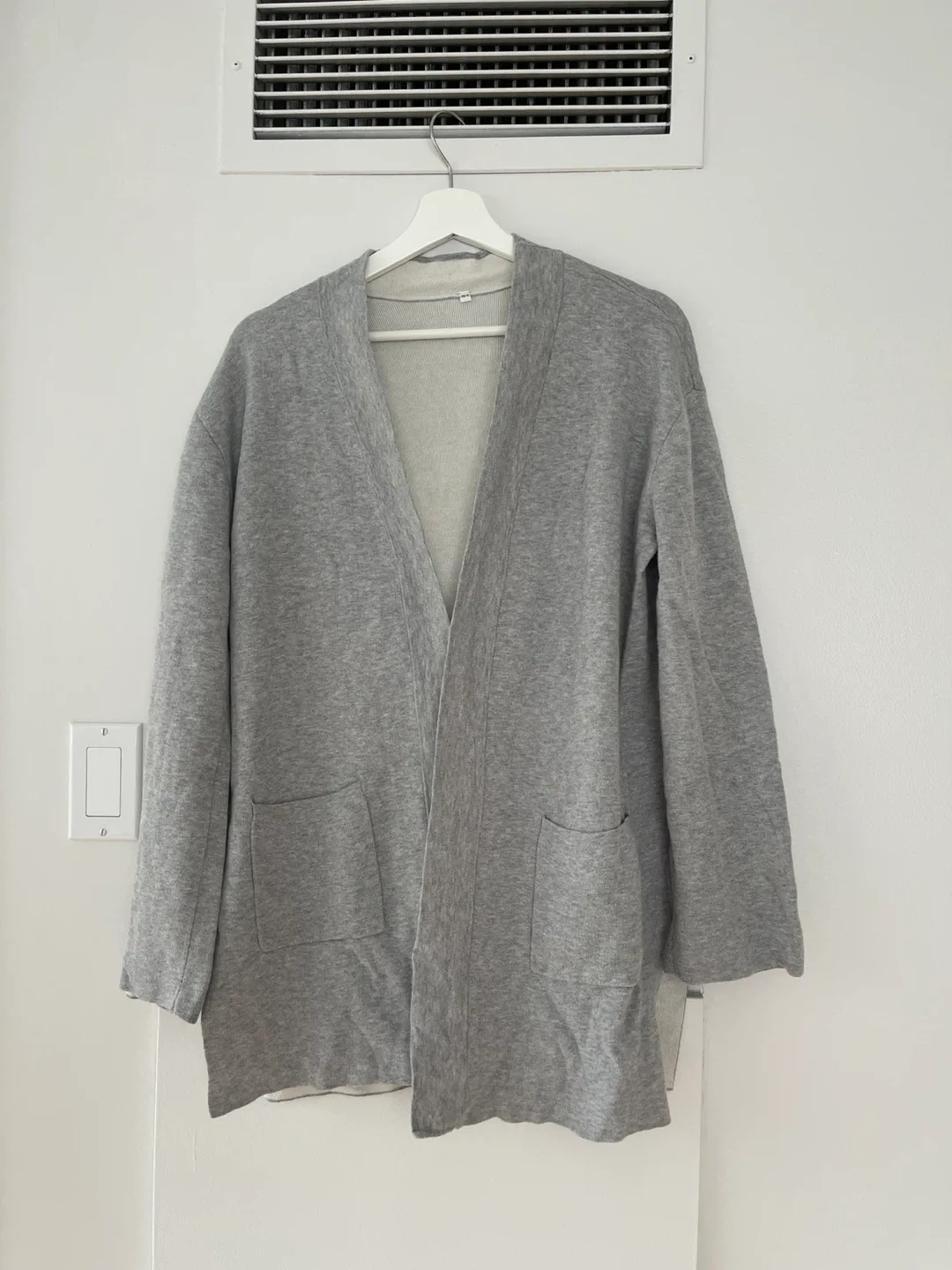 Grey Cardigan XS-S thumbnail