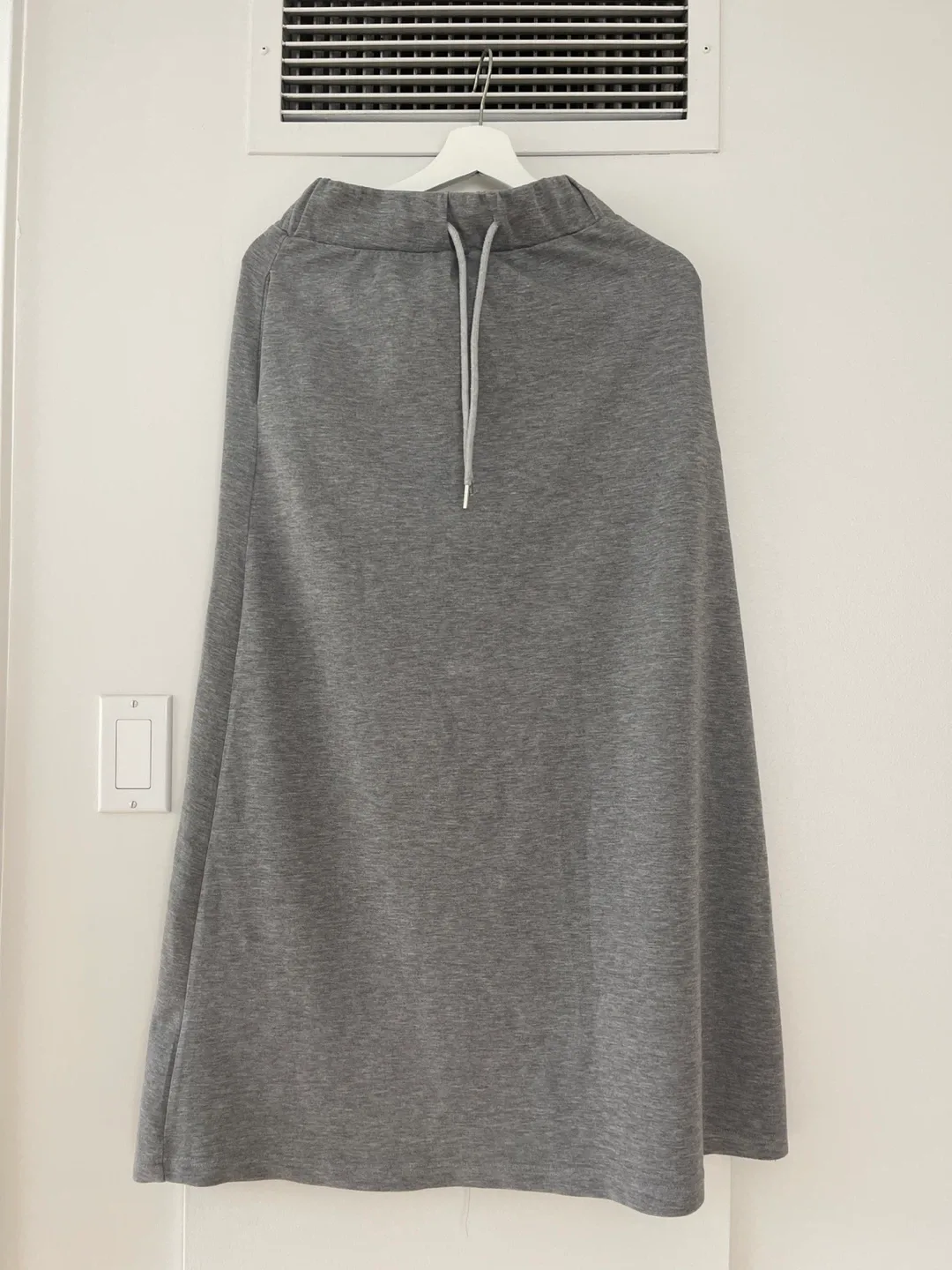 Grey Skirt with Drawstring size S-M thumbnail