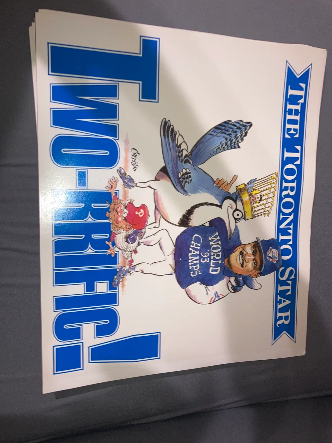 Toronto Blue Jays 1992 & 1993 World Series Posters image indicator(4)