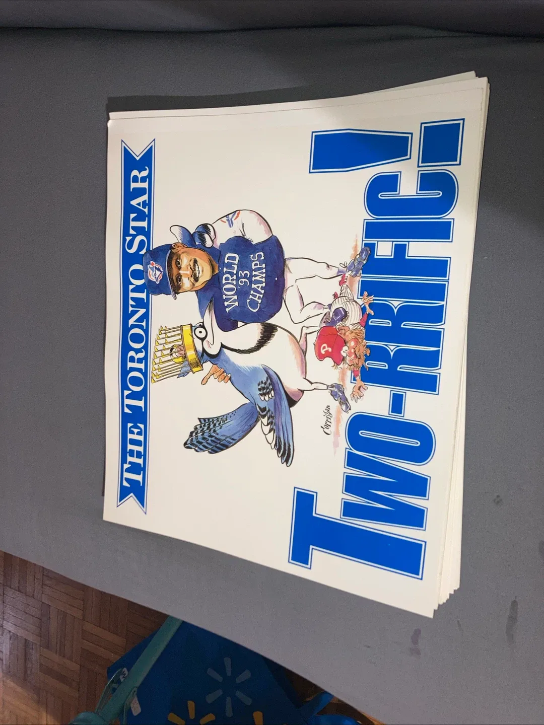 Toronto Blue Jays 1992 & 1993 World Series Posters thumbnail
