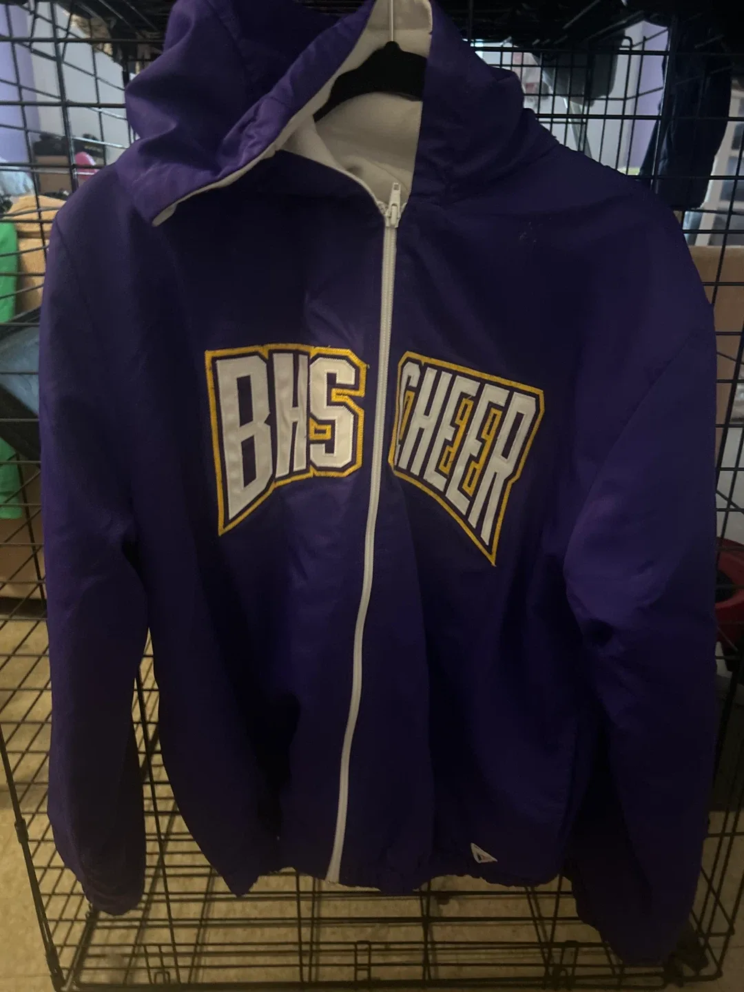 Purple BHS Cheer Jacket thumbnail