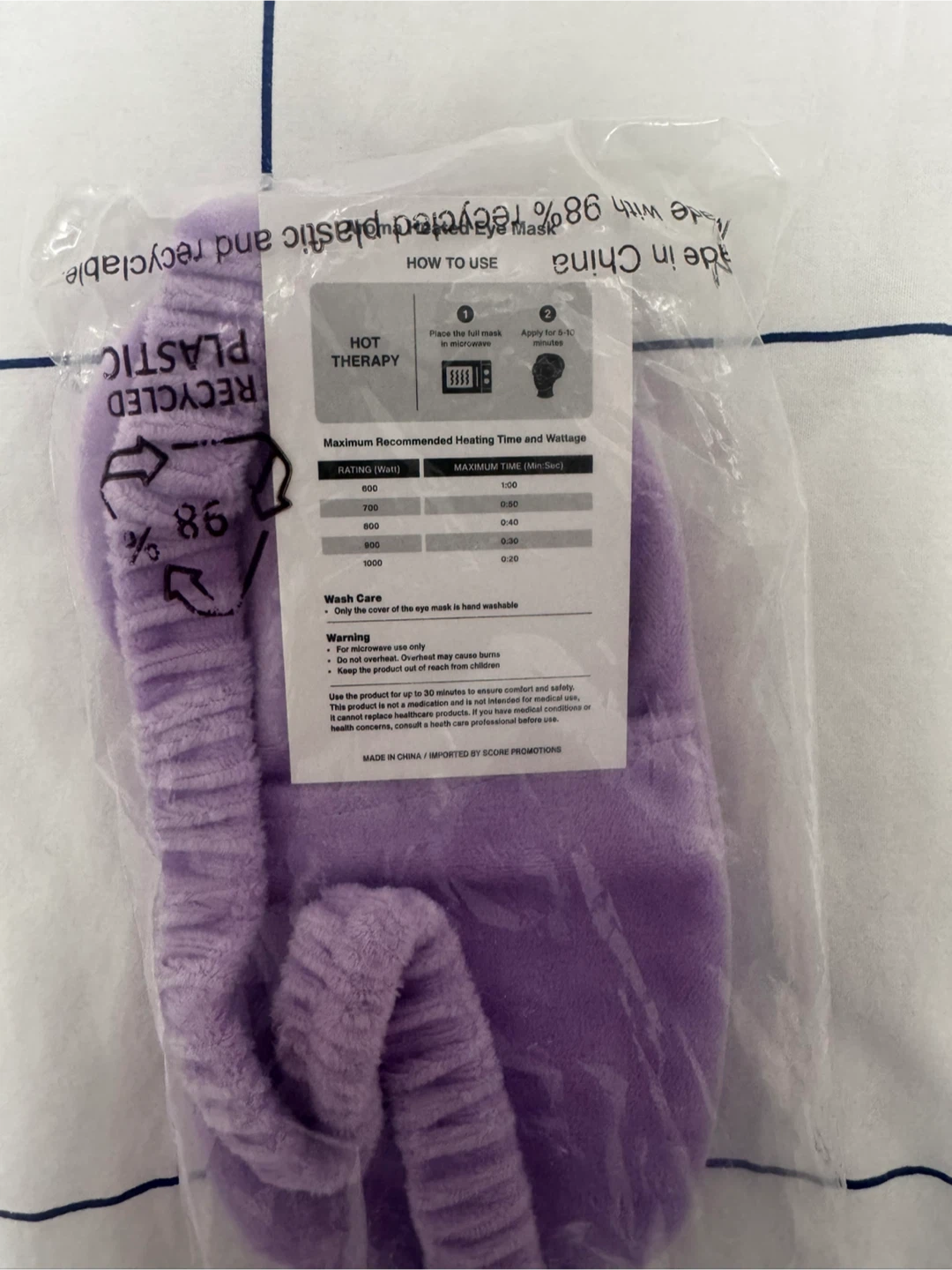 Redken Hot Therapy Eye Mask - New - photo 2