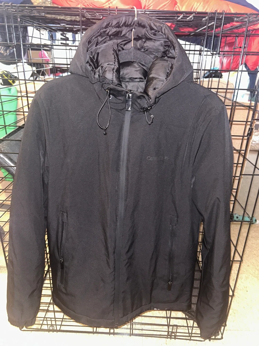 Calvin Klein Black Jacket (Size S) thumbnail