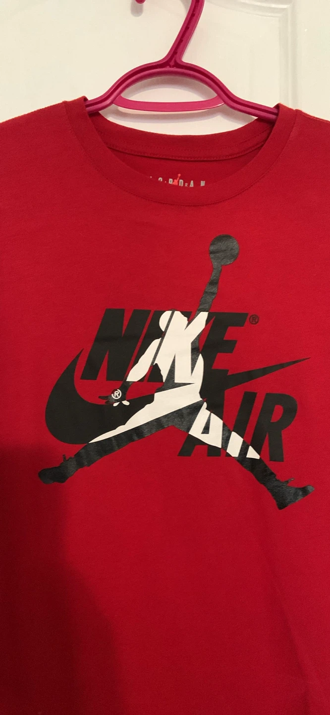 Nike Air Jordan Red T-Shirt - photo 2
