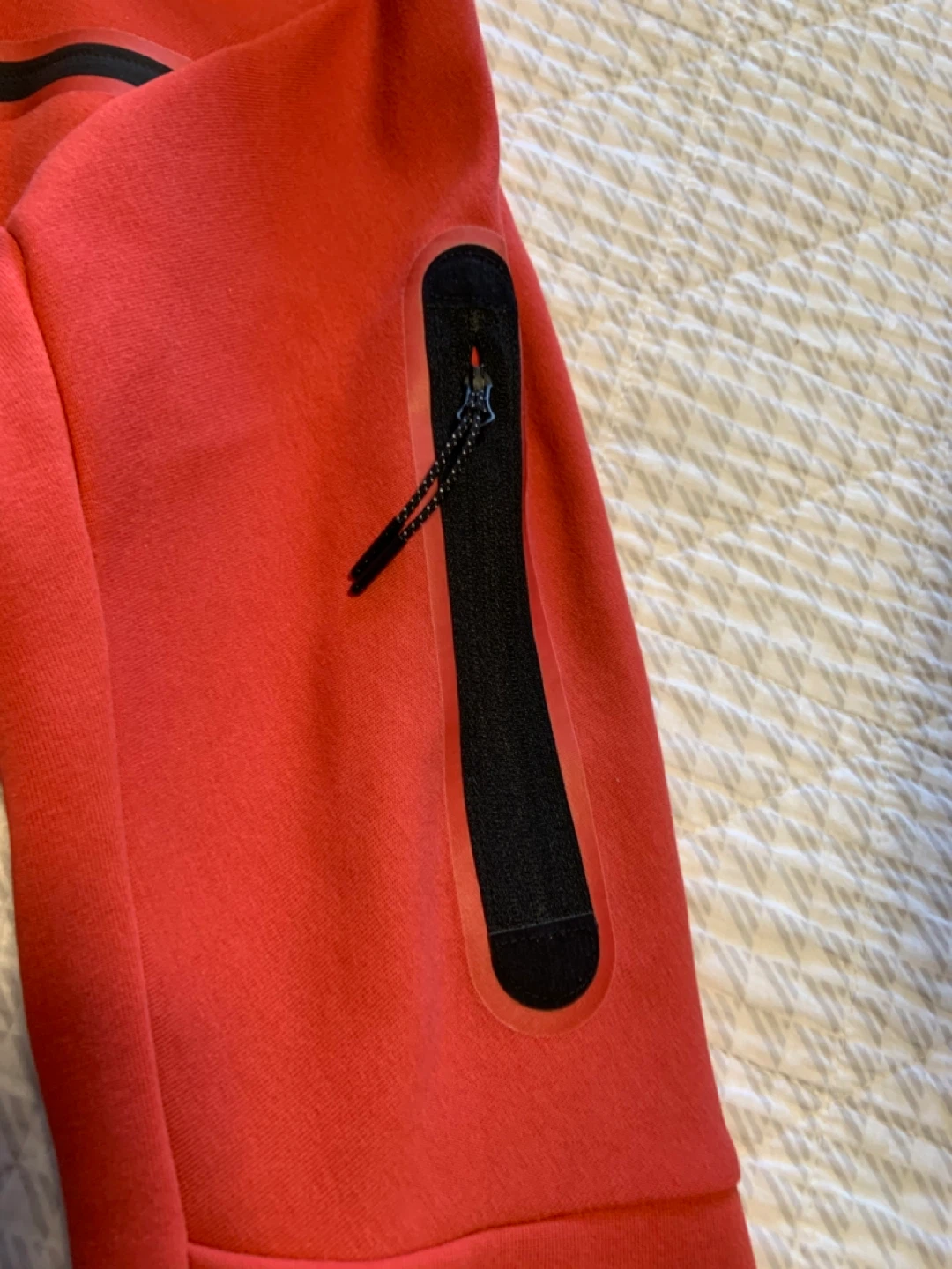Nike Tech Fleece Hoodie - XS - Red - photo 3