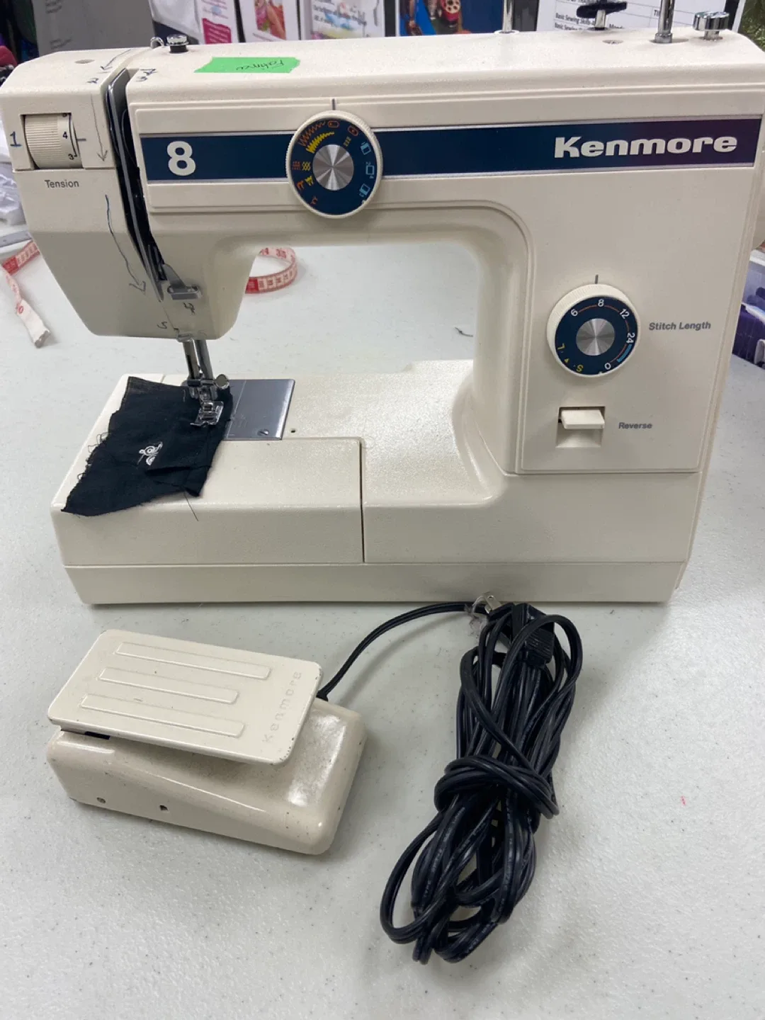 Kenmore 8 Sewing Machine - Cream thumbnail