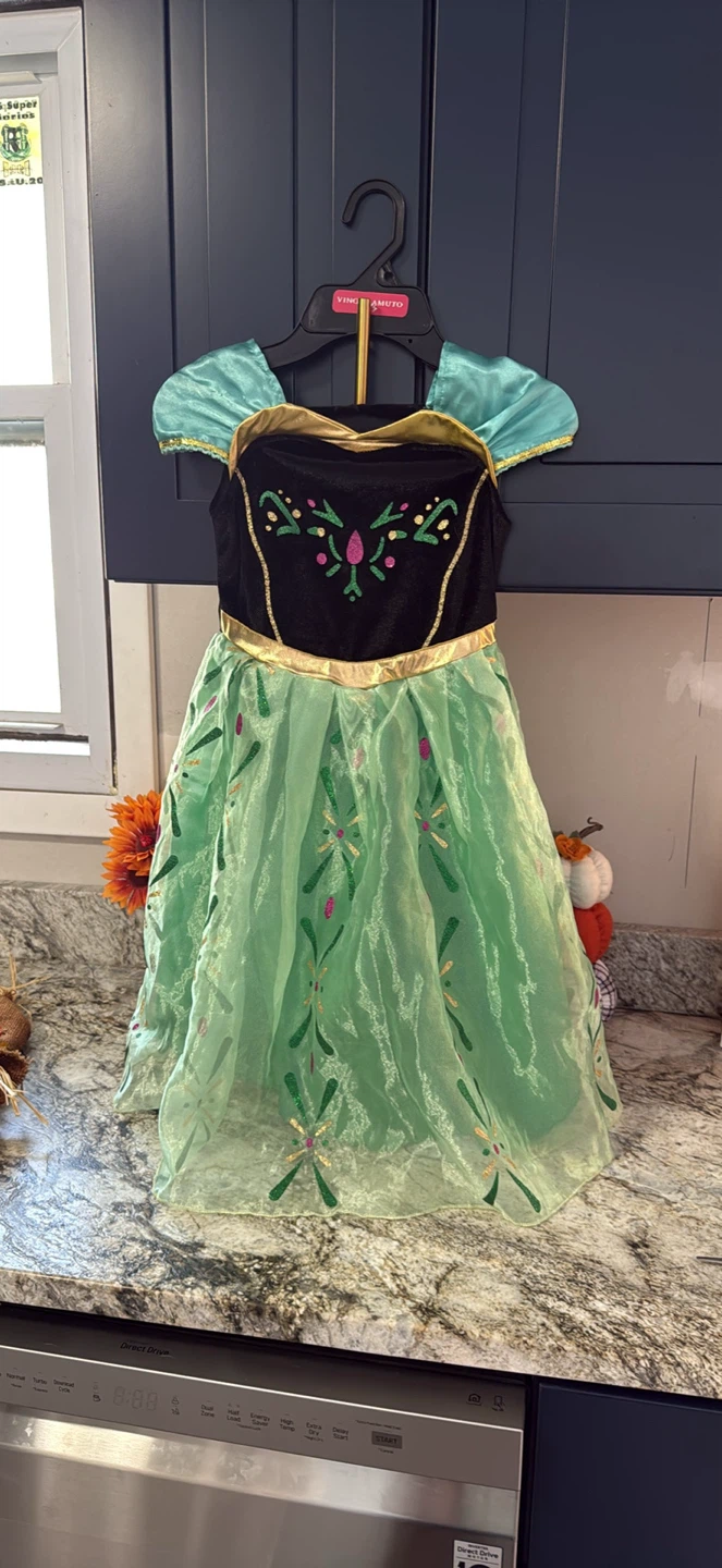 Disney Frozen Anna Dress 4-6 year old check more pictures