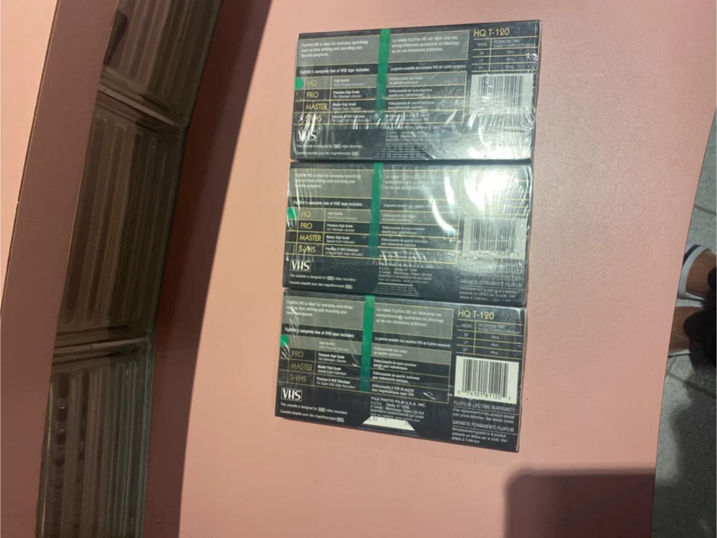 Fujifilm HQ 120 VHS Tapes - 3 Pack image indicator(2)