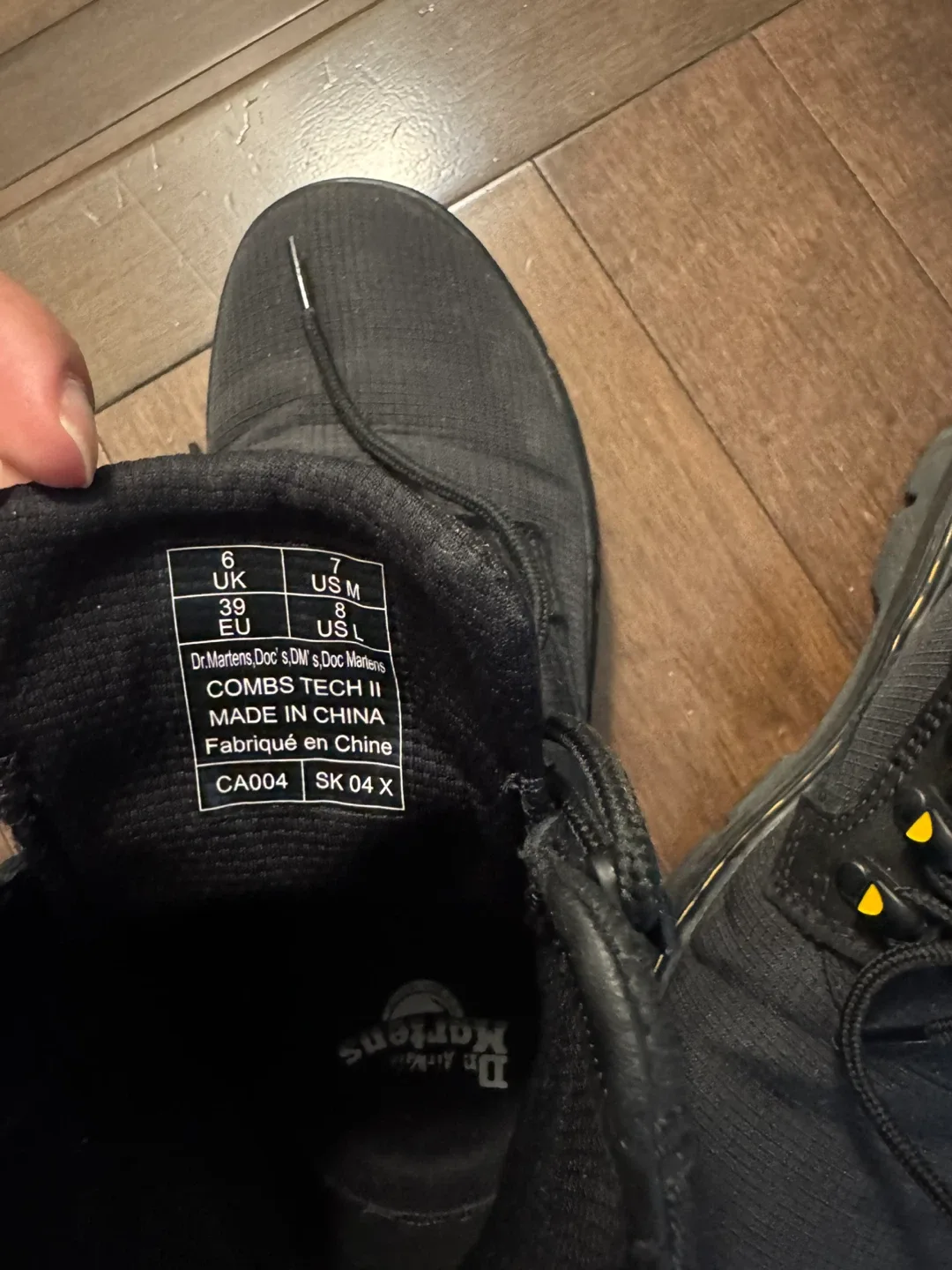 Dr. Martens Combs Tech II Boots - US women’s 8 image indicator(4)