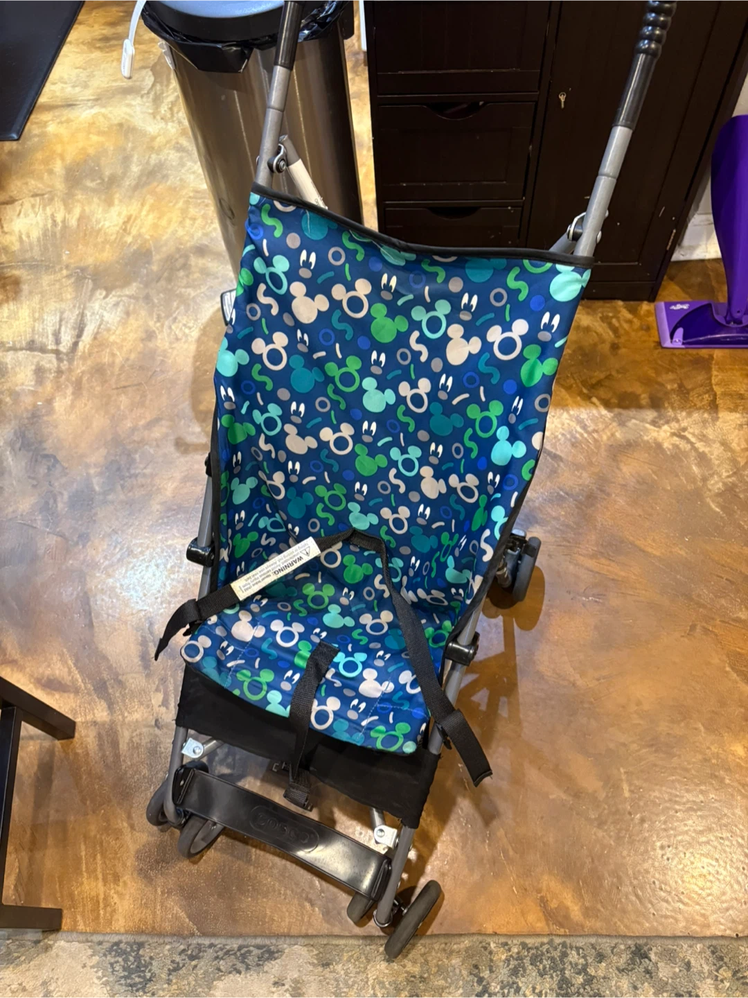 Disney Umbrella Stroller - Mickey Mouse Pattern
