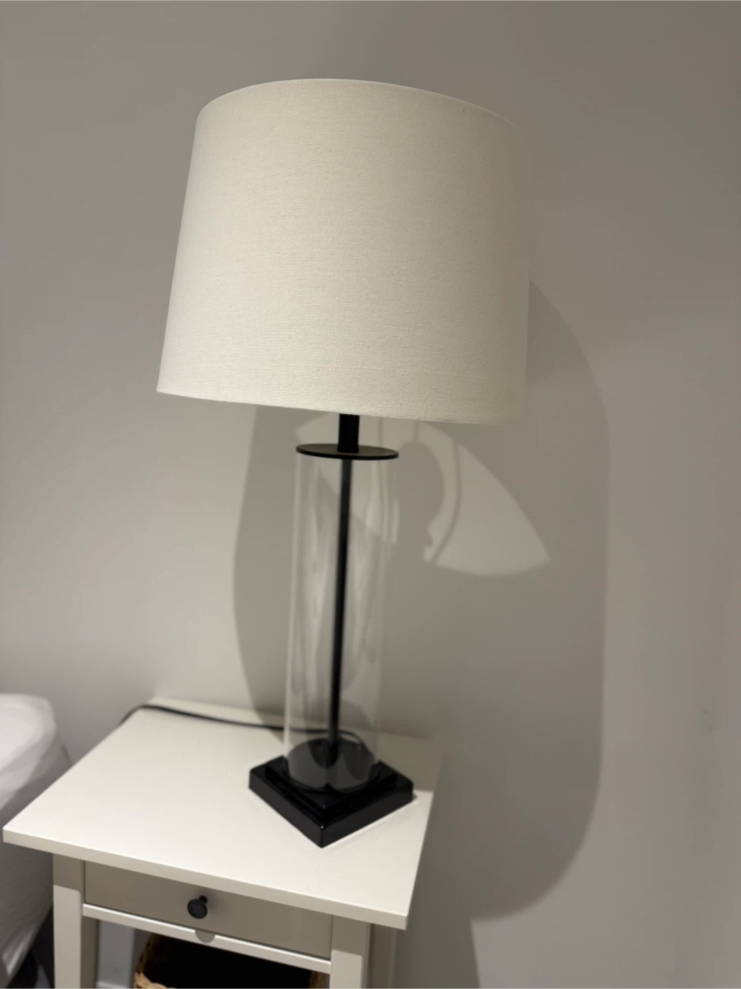 Table Lamp with Cylinder Glass Base - photo 3