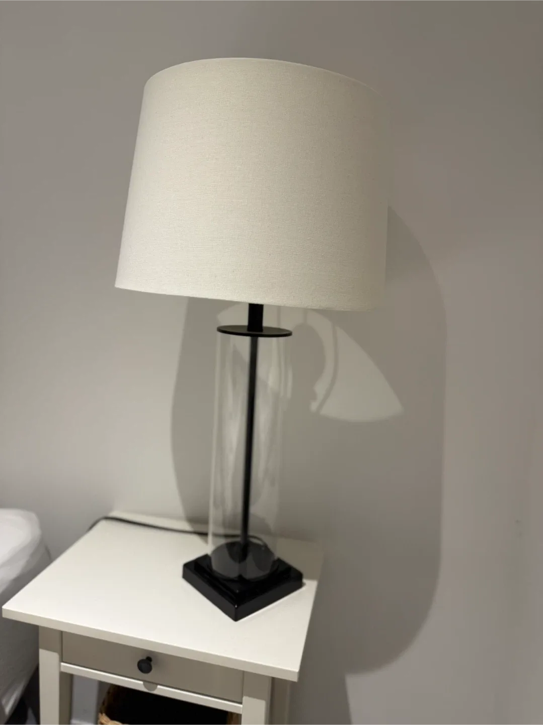 Table Lamp with Cylinder Glass Base image indicator(3)