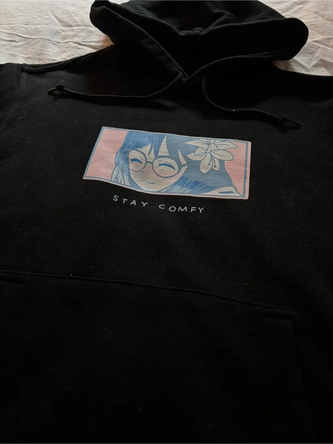 Lilypichu 'Stay Comfy' Hoodie - Size Small image indicator(3)