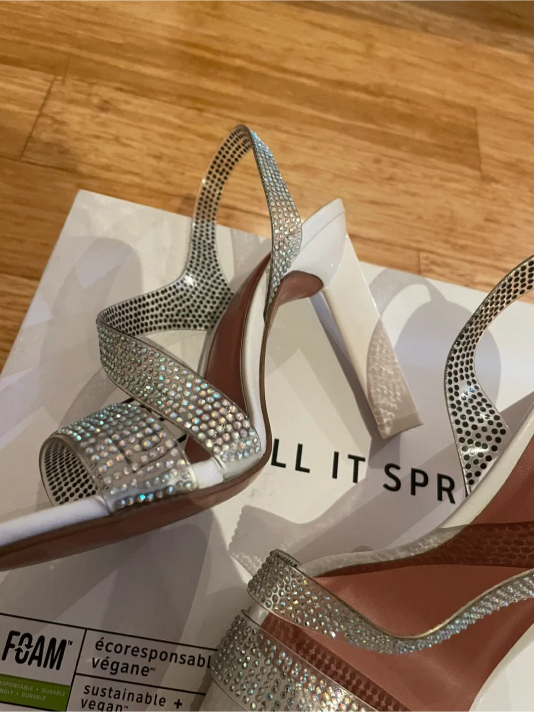 Call It Spring White Heels image indicator(3)