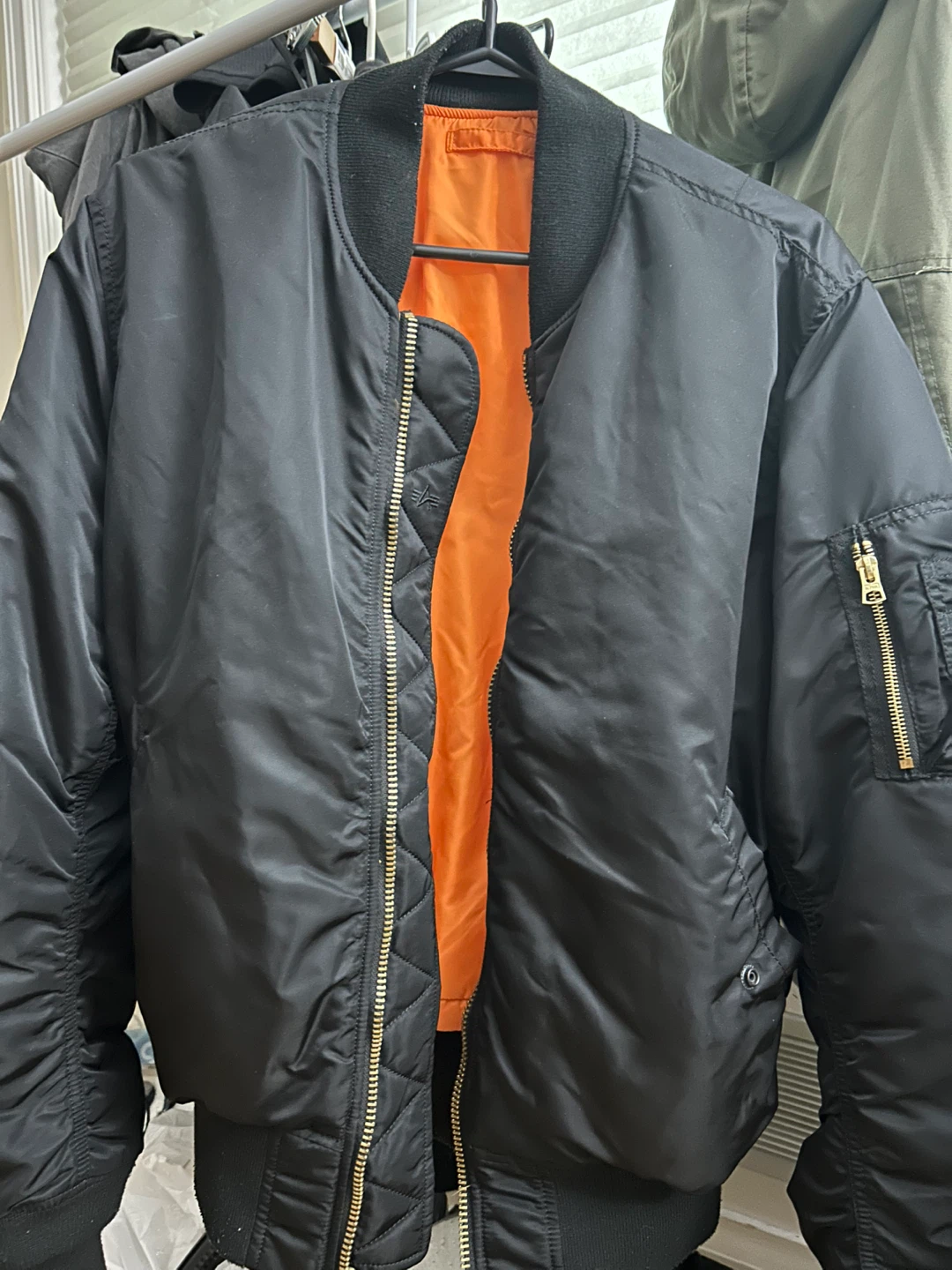 Alpha Industries MA-1 Bomber Jacket - Black