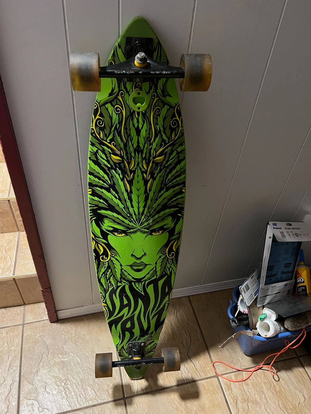 Mary Jane Longboard Skateboard - photo 2