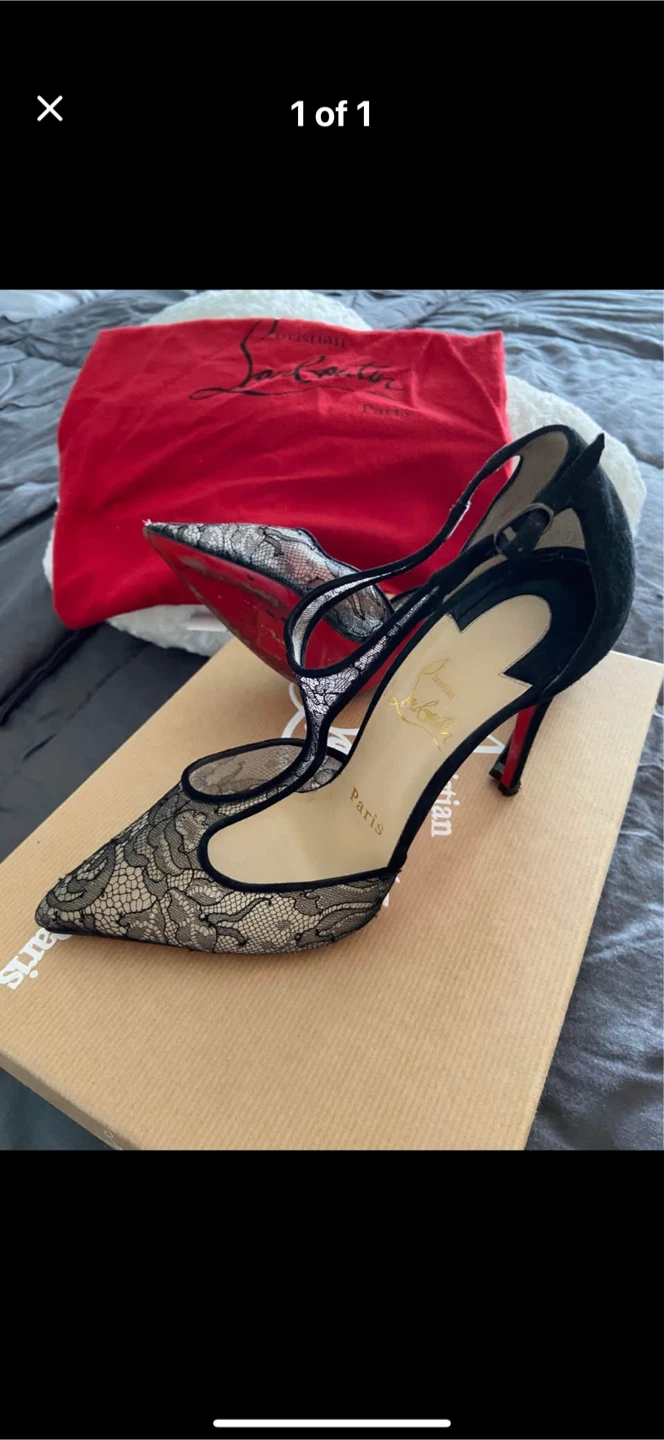 Christian Louboutin Lace Heels