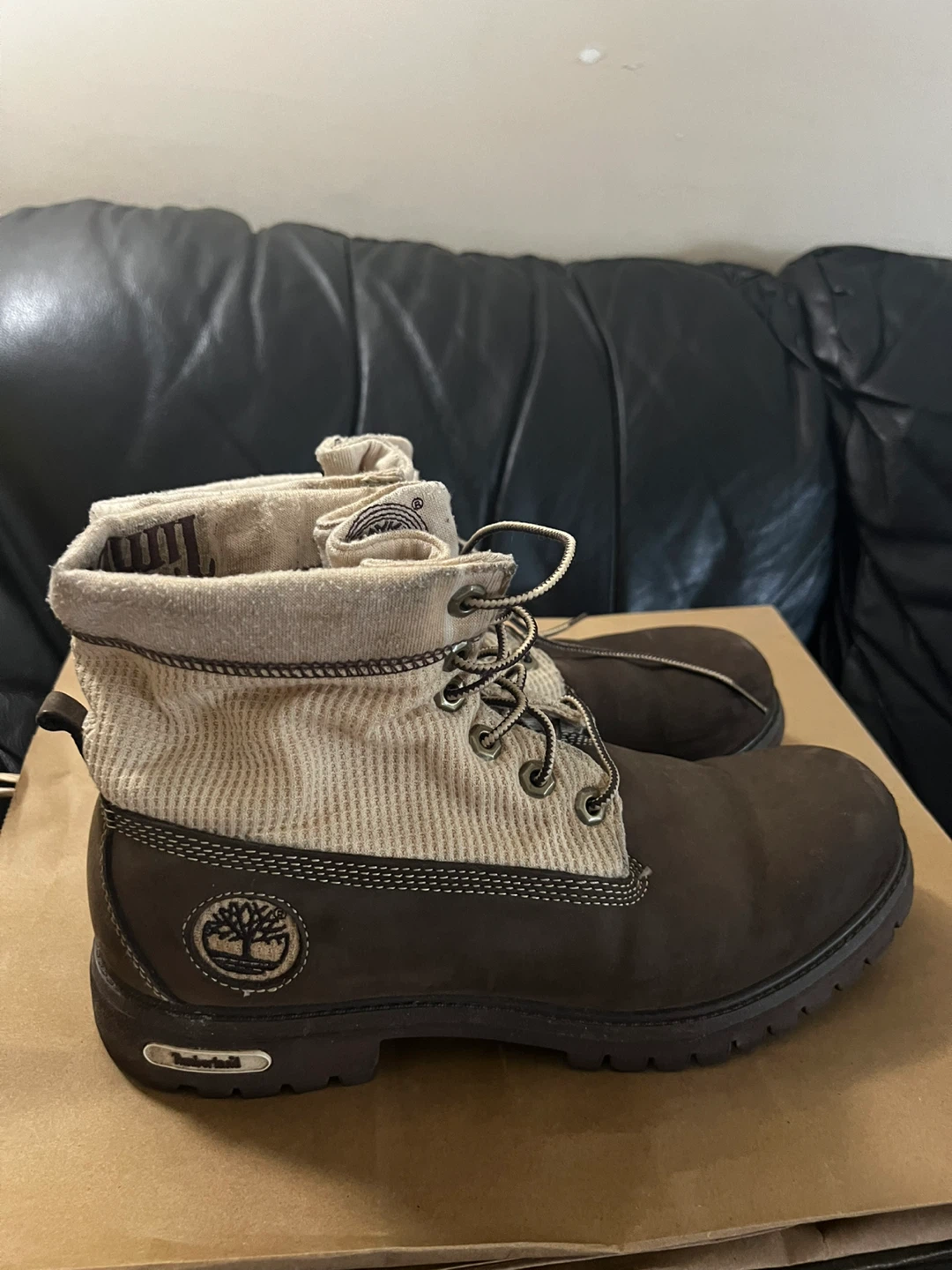 Timberland Roll Top Boots Brown Size 8.5 - photo 2