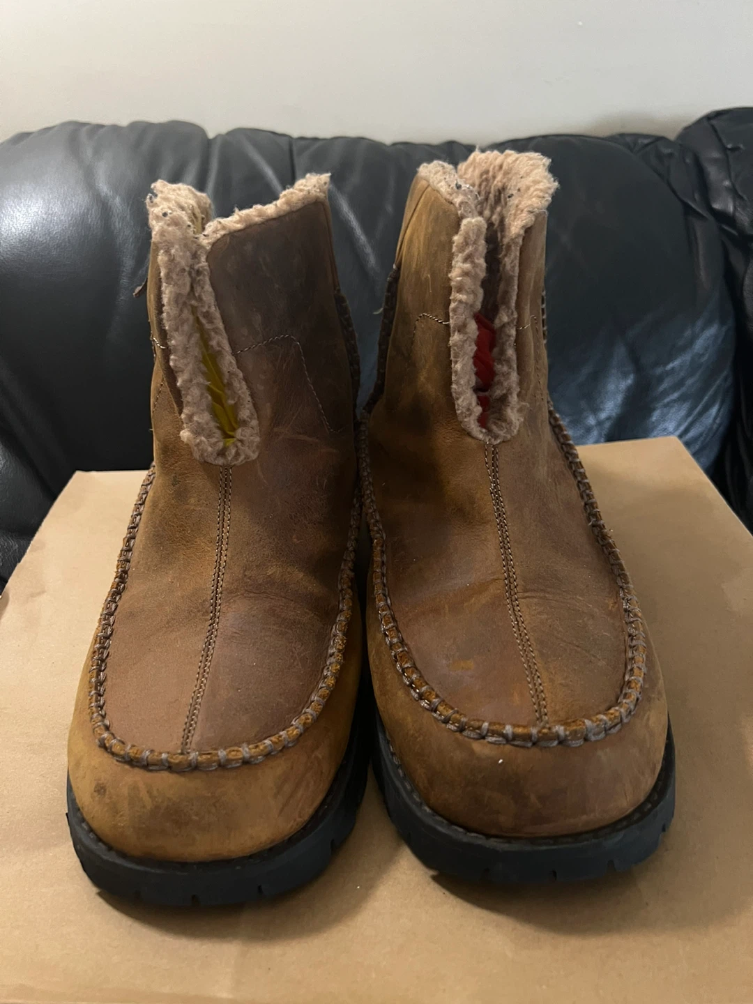 Skechers Brown Suede Boots