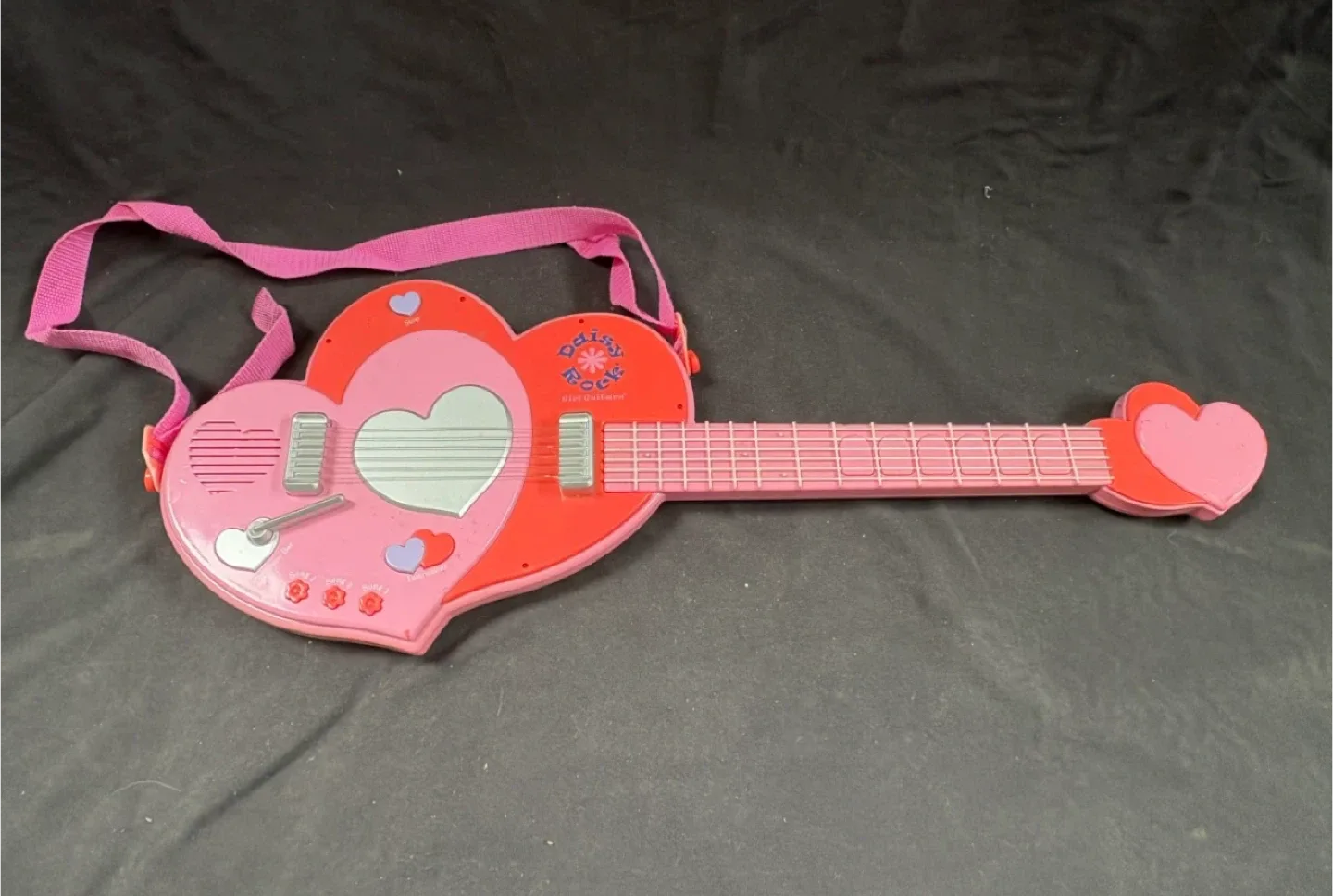 Mixed Lot of 5 Toy Guitars and RC Vehicles image indicator(2)