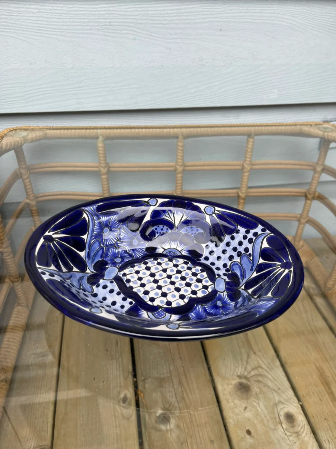 Talavera Style Decorative Bowl thumbnail