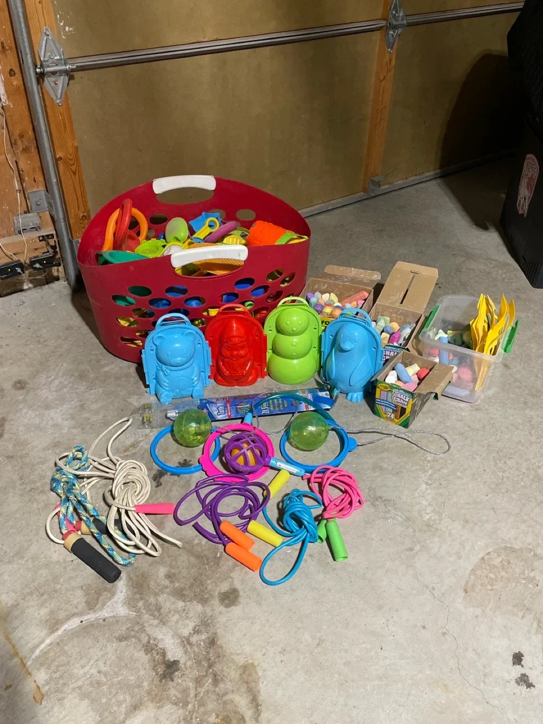 Sand Toys, Chalk, Jump Ropes, kite, snow molds, sk ip its thumbnail