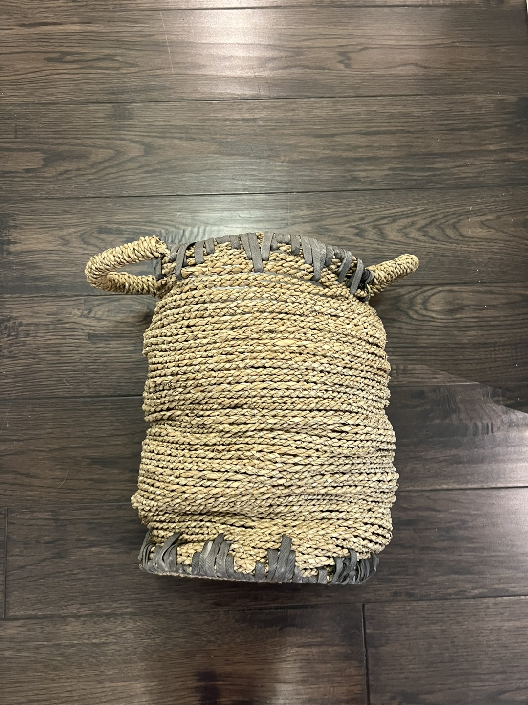 Rattan Woven Basket with Handles - photo 3