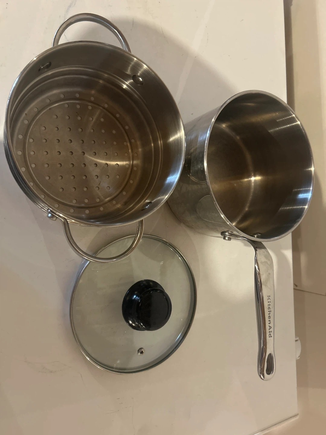 KitchenAid Stainless Steel Steamer Set - photo 2