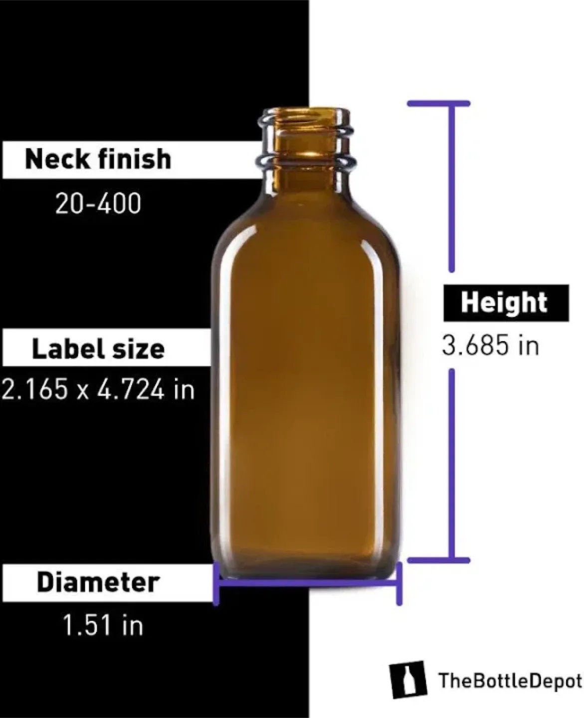 Amber Glass Spray Bottles Lot 23  - 2 oz image indicator(5)