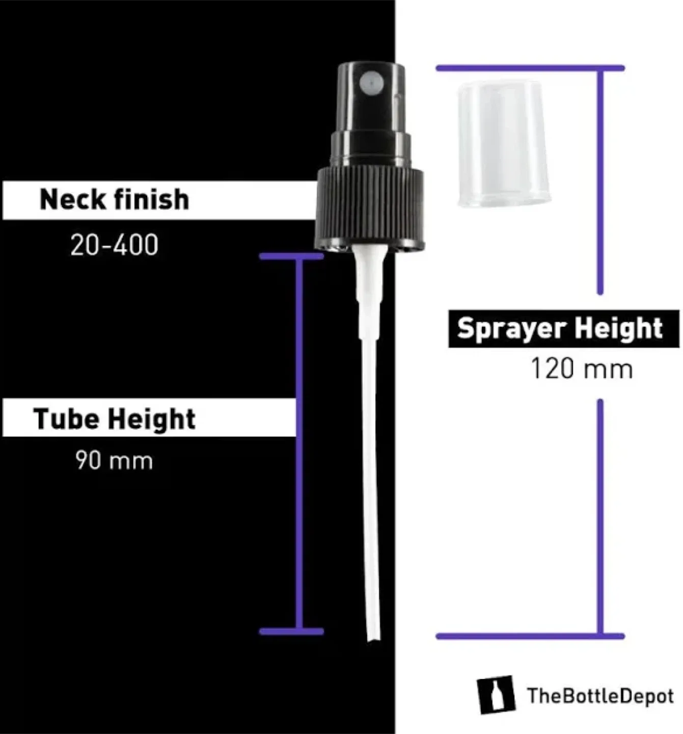 Amber Glass Spray Bottles Lot 23  - 2 oz image indicator(3)